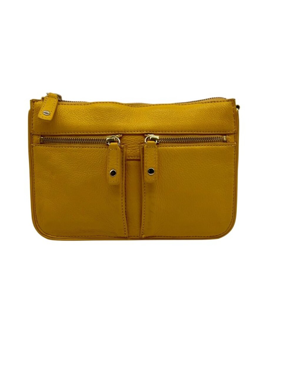 Talbots Yellow Leather Crossbody Bag